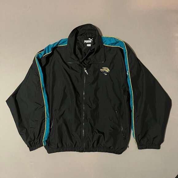 Jacksonville Jaguars Vintage Puma Windbreaker - Picture 1 of 5